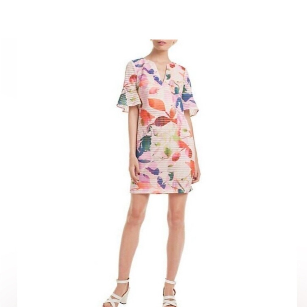 Trina Turk Jacqueline Watercolor Dress